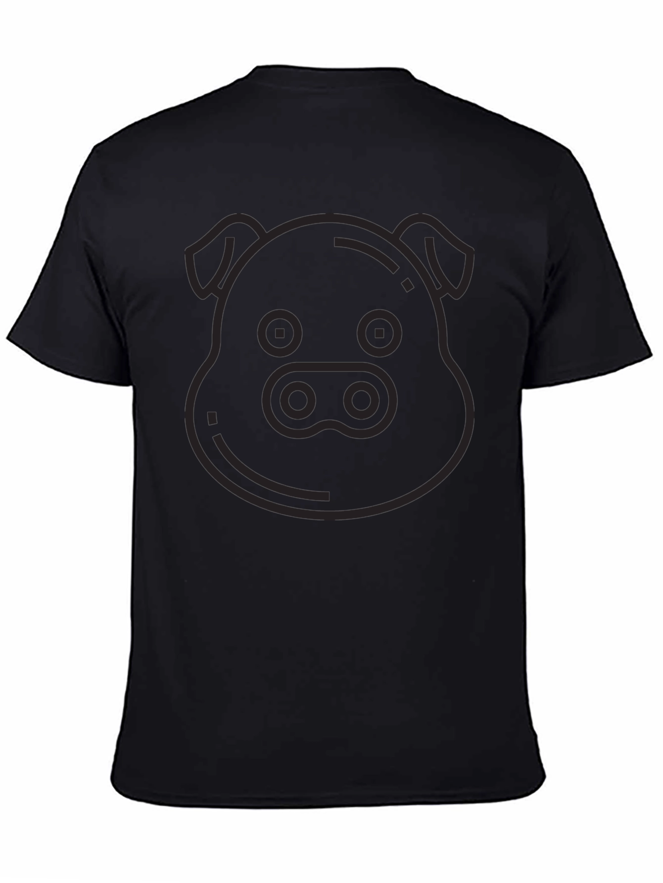Pig Emoji Graphic T-Shirt