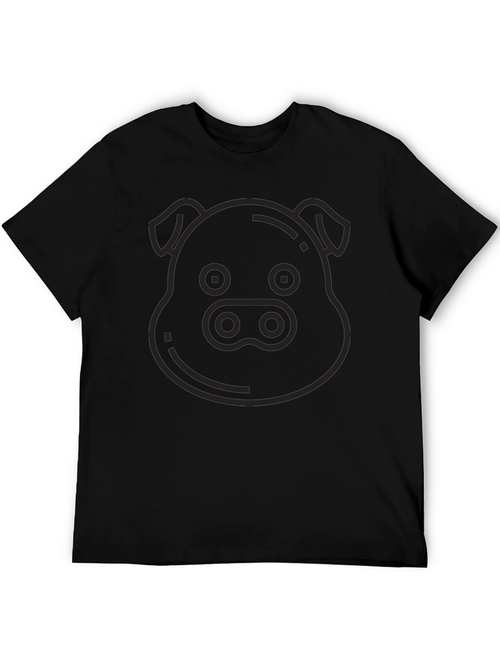 Pig Emoji Graphic T-Shirt