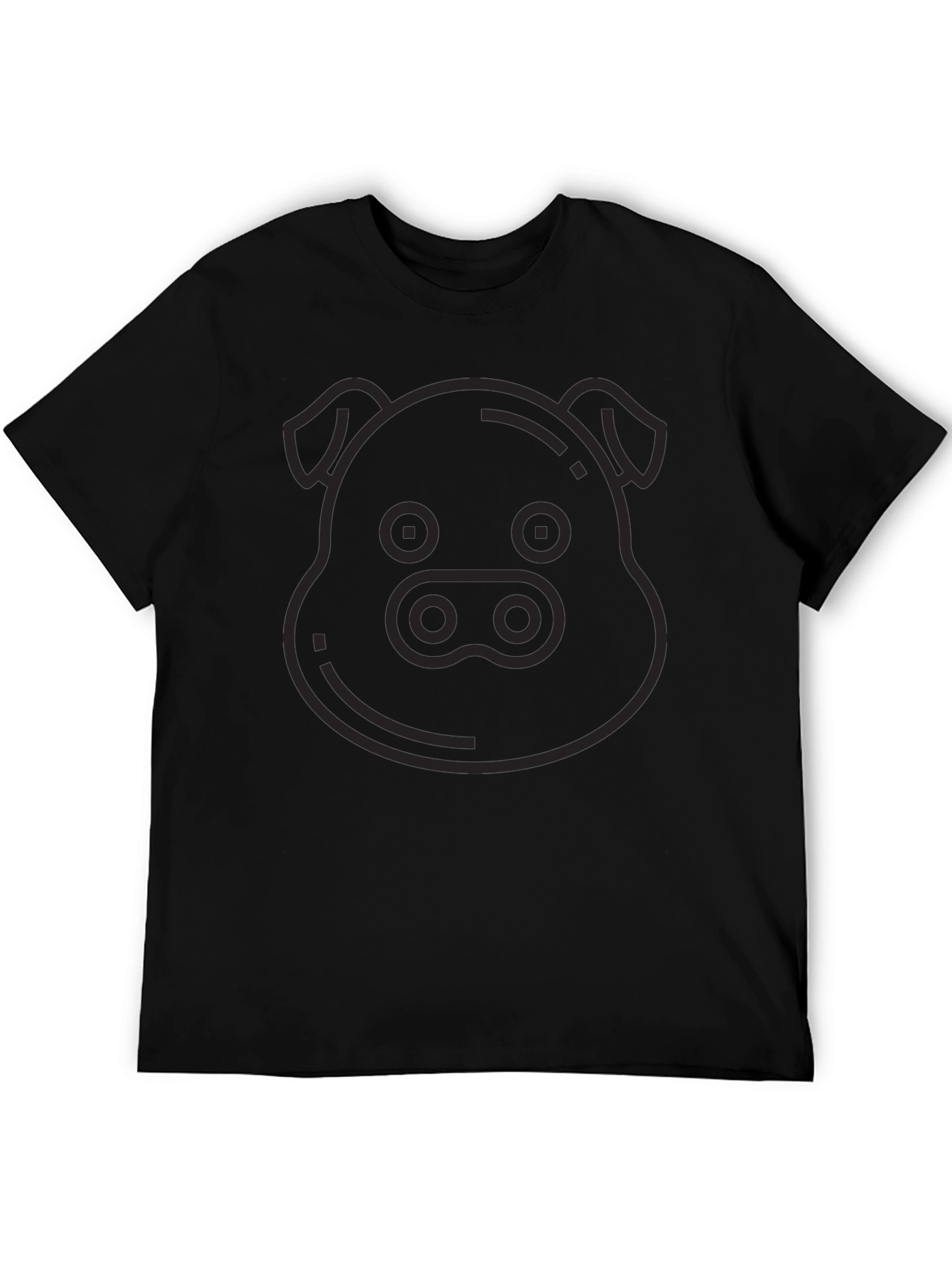 Pig Emoji Graphic T-Shirt