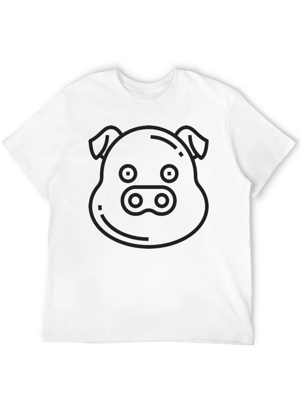 Pig Emoji Graphic T-Shirt