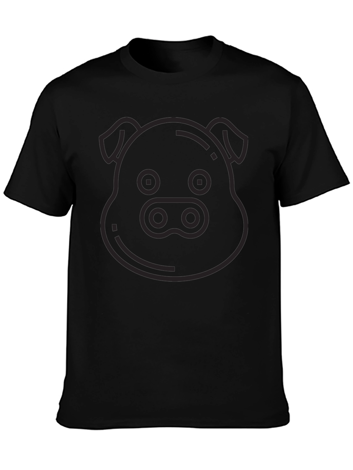 Pig Emoji Graphic T-Shirt