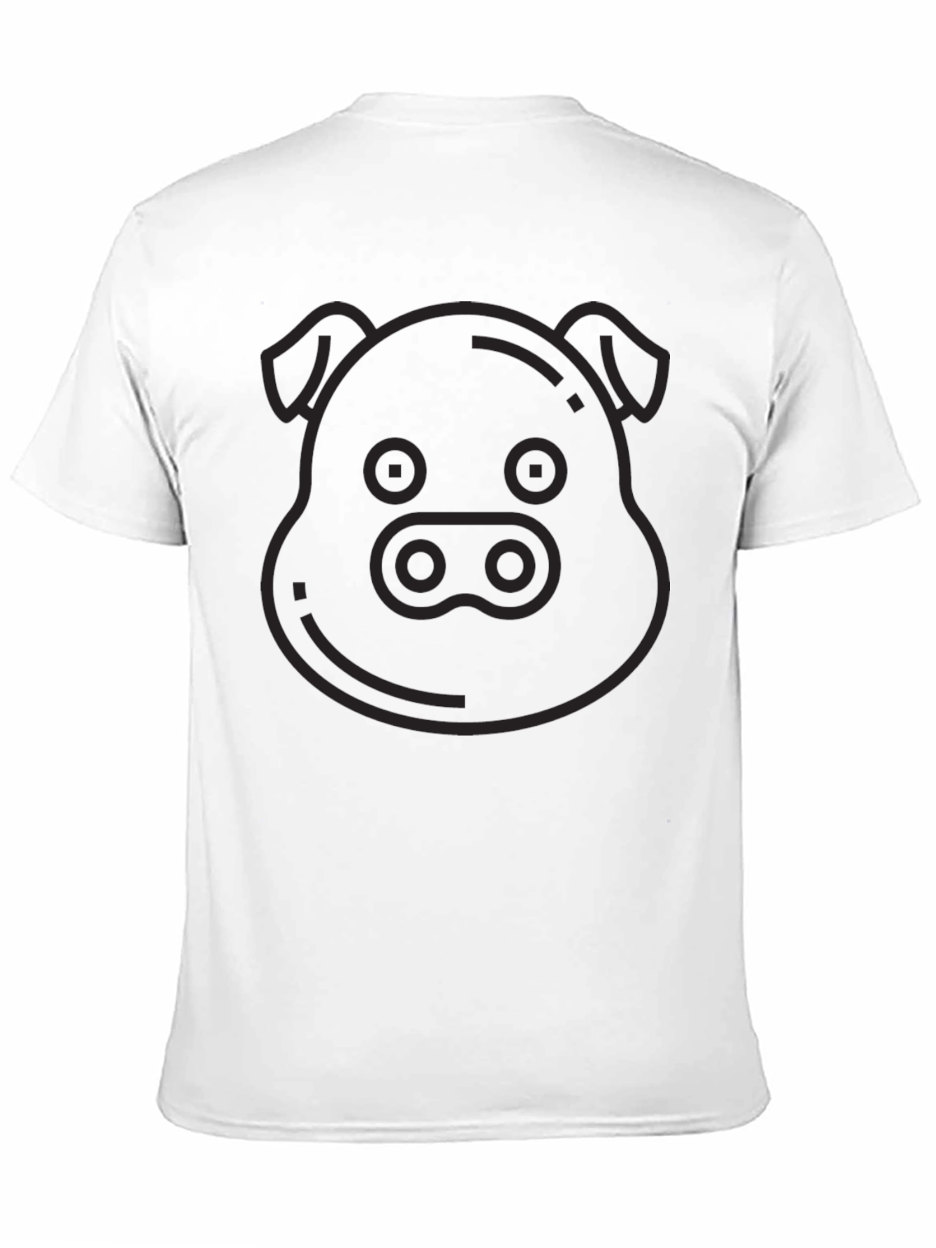 Pig Emoji Graphic T-Shirt