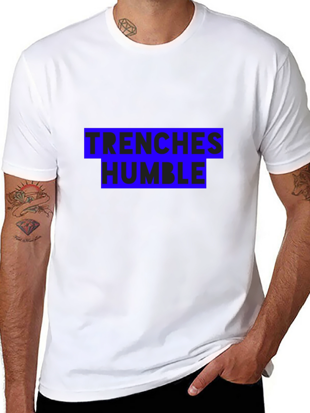 Trenches Humble Black T-Shirt