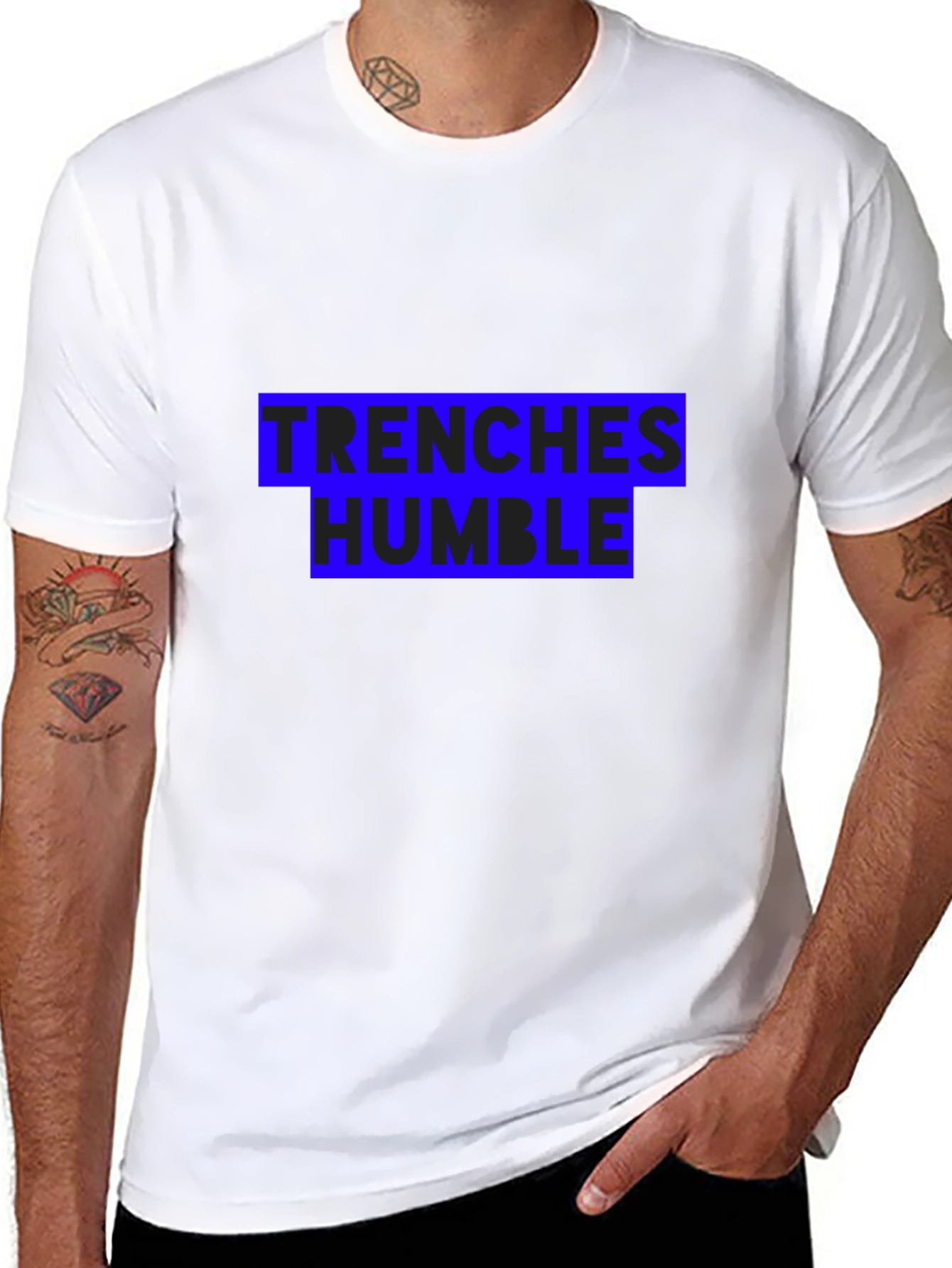 Trenches Humble Black T-Shirt