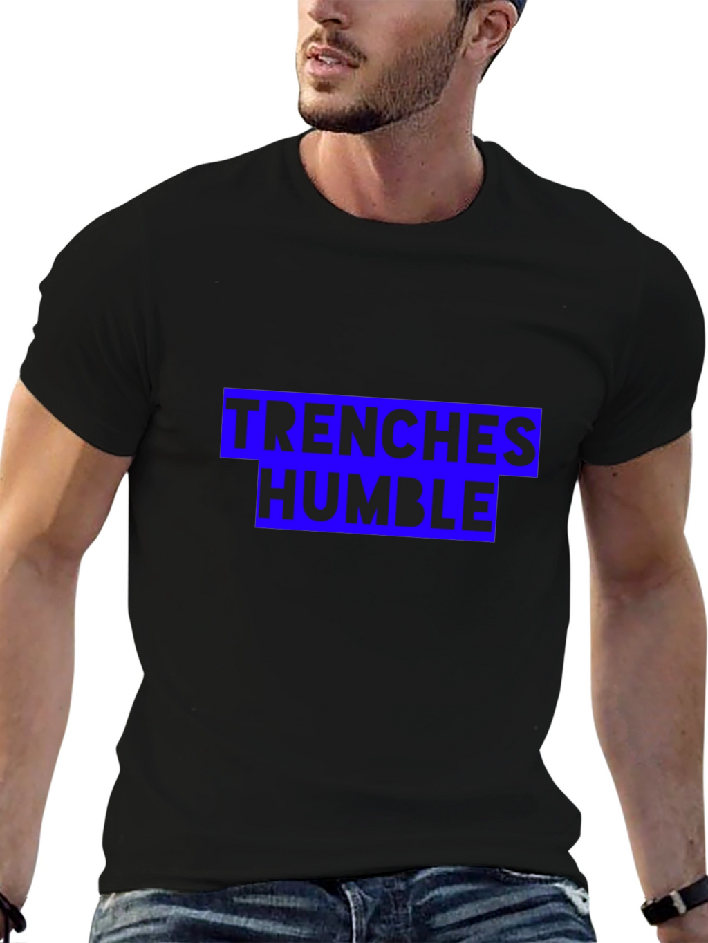 Trenches Humble Black T-Shirt
