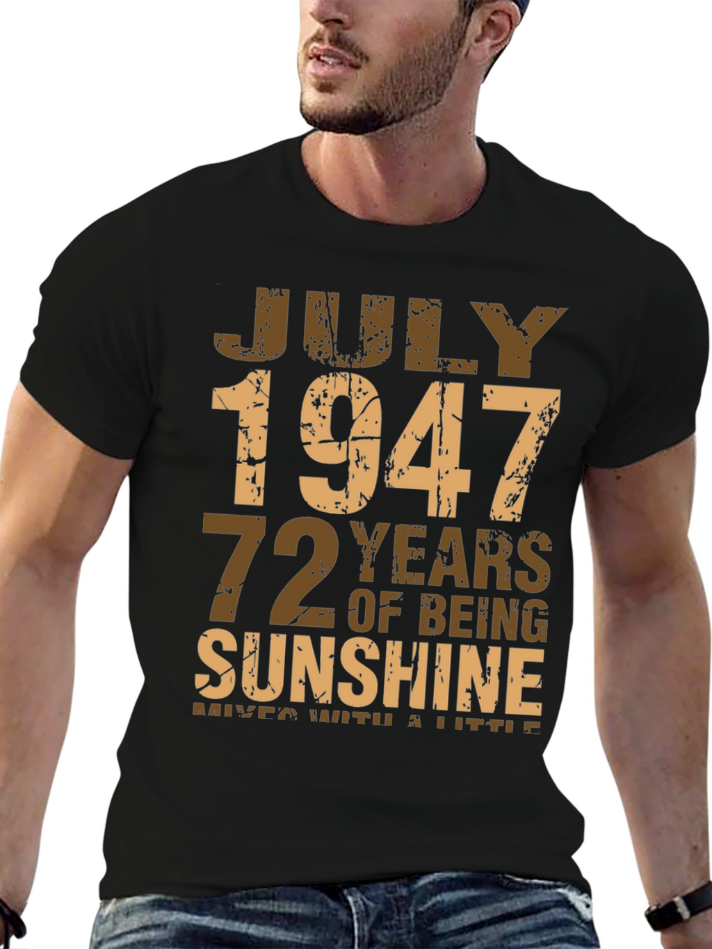 July 1947 72 Years Sunshine T-Shirt