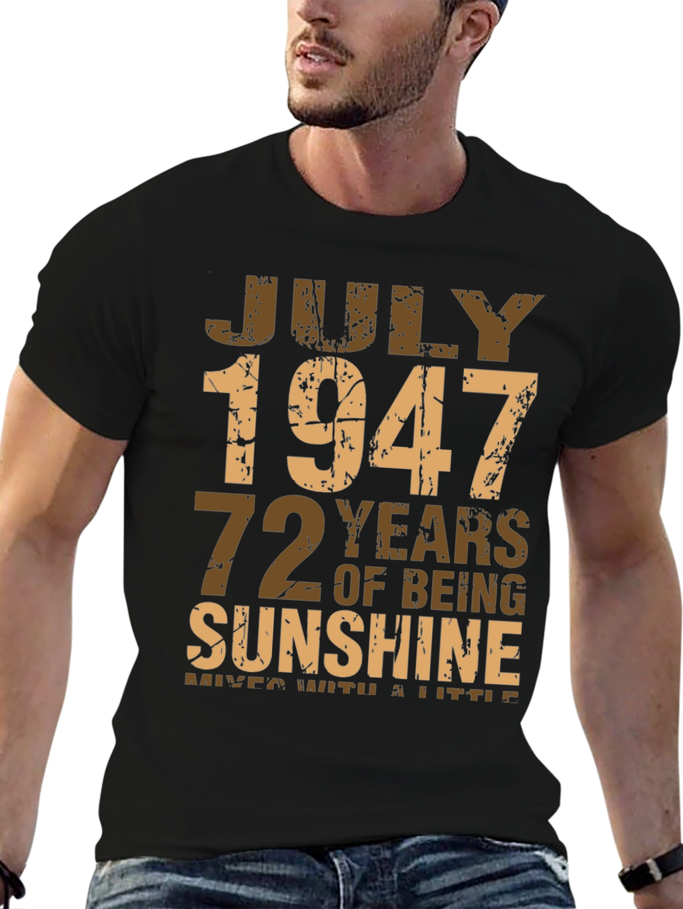 July 1947 72 Years Sunshine T-Shirt