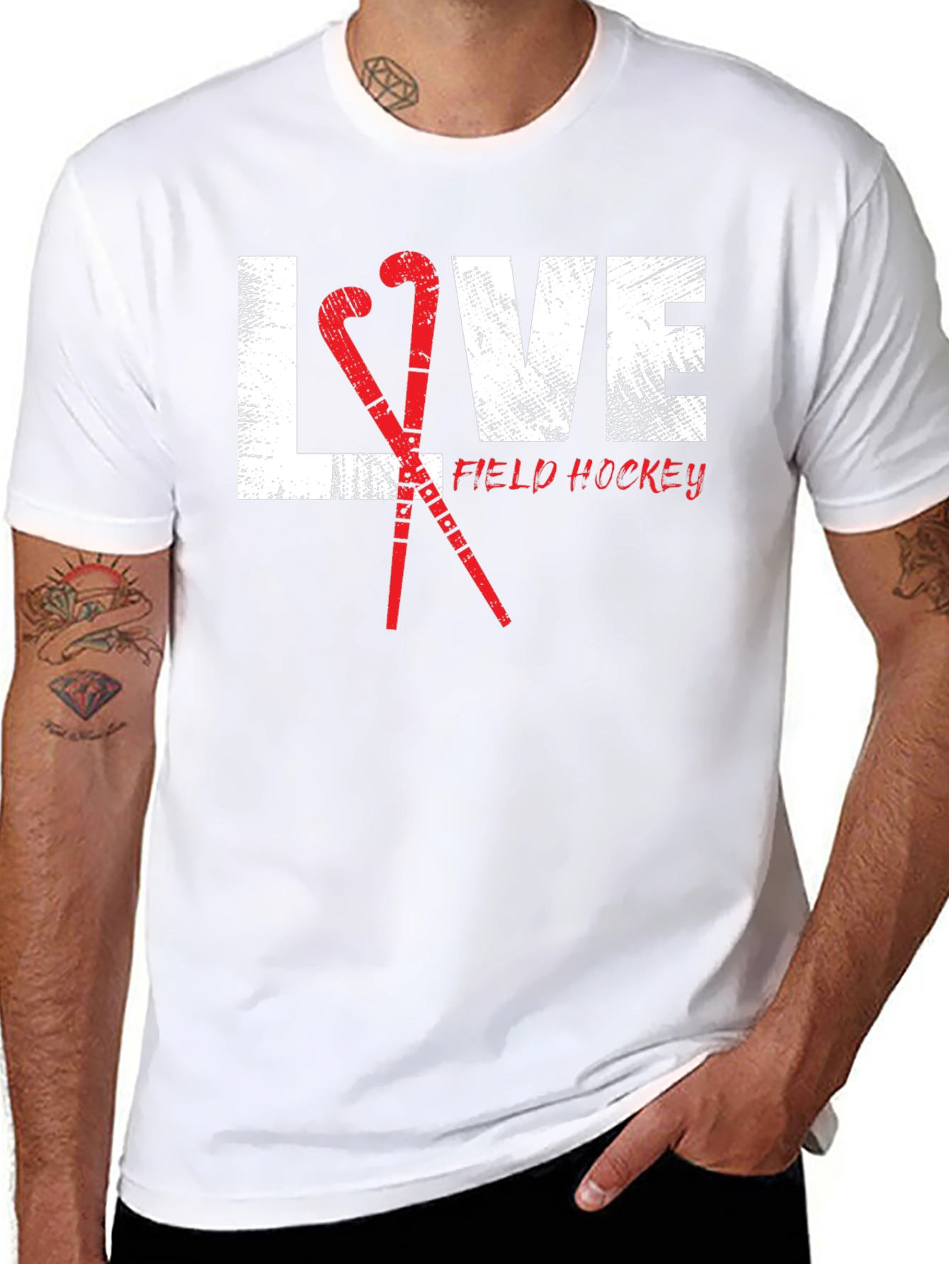 Love Field Hockey T-Shirt