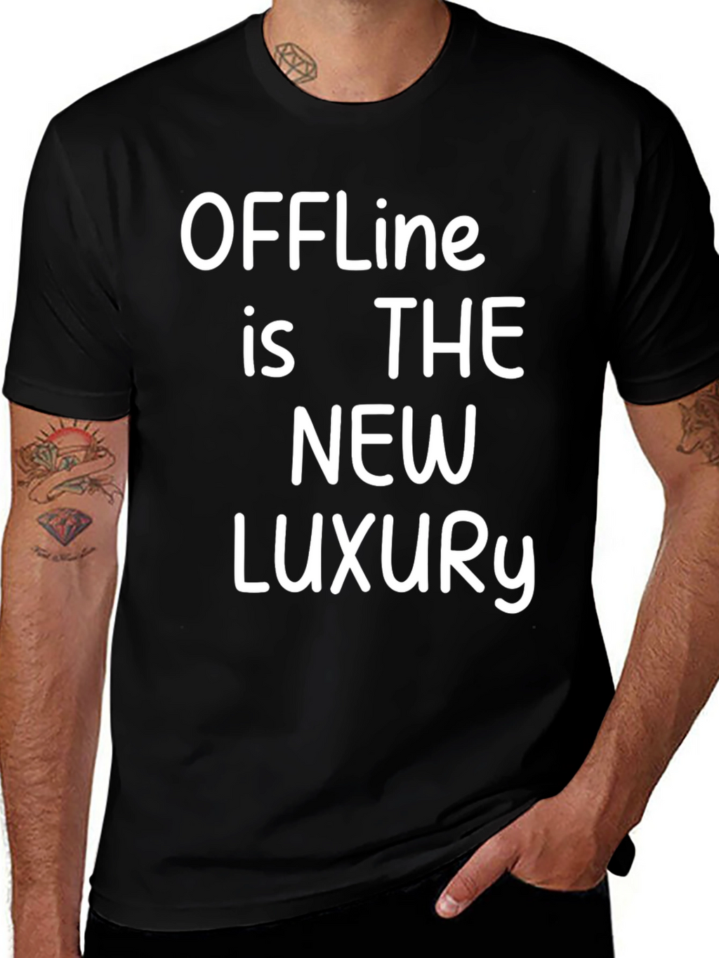 Offline is the New Luxury Graphic Tee