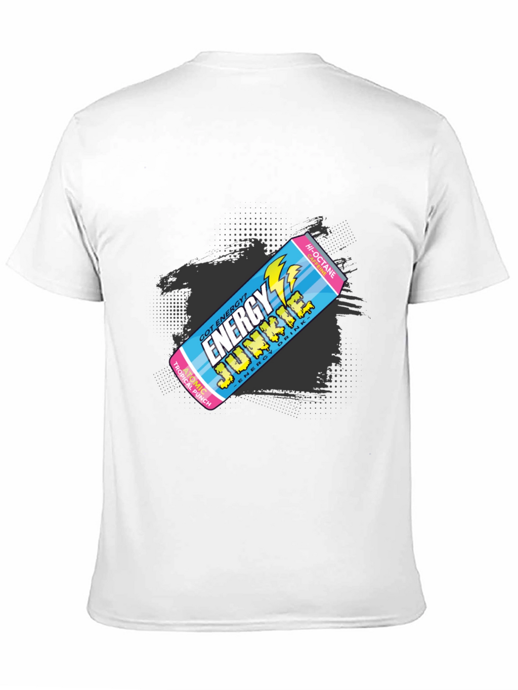 Energy Junkie Retro Graphic T-Shirt