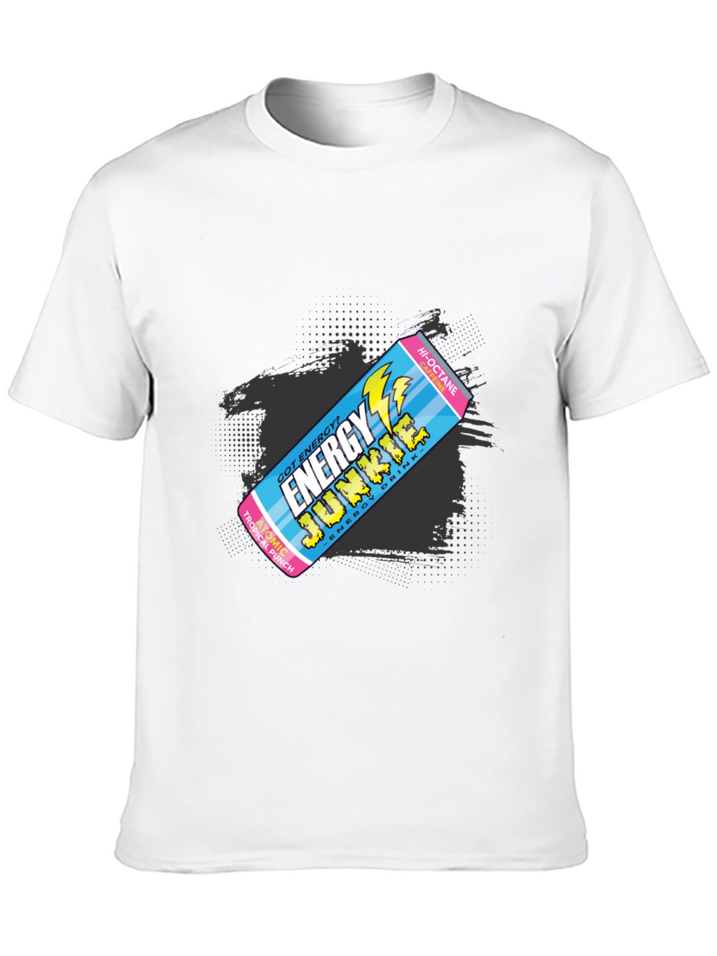 Energy Junkie Retro Graphic T-Shirt