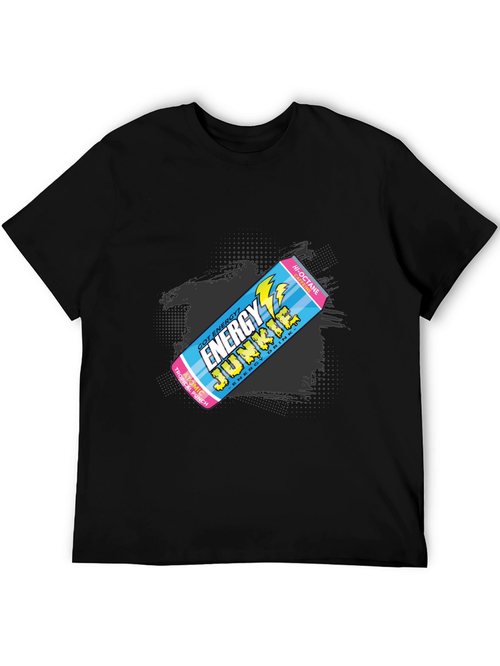 Energy Junkie Retro Graphic T-Shirt