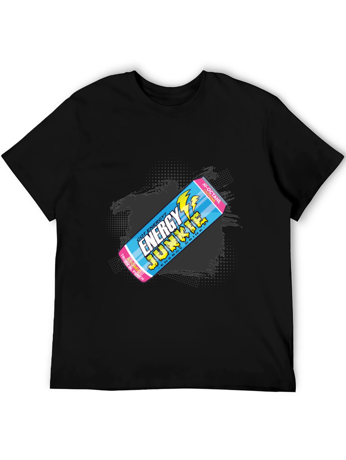 Energy Junkie Retro Graphic T-Shirt