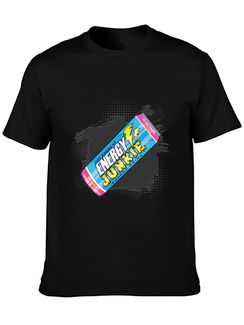 Energy Junkie Retro Graphic T-Shirt