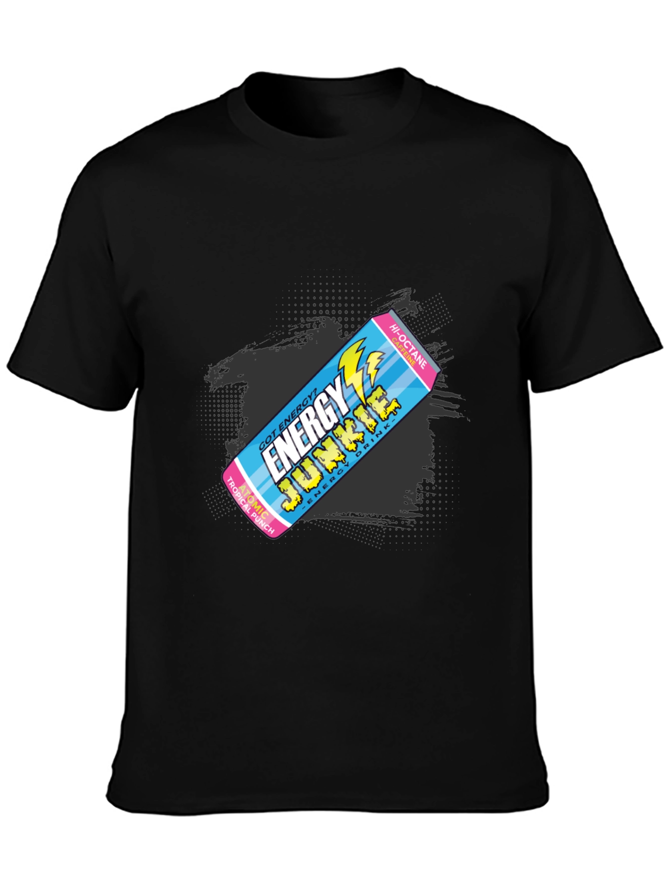 Energy Junkie Retro Graphic T-Shirt