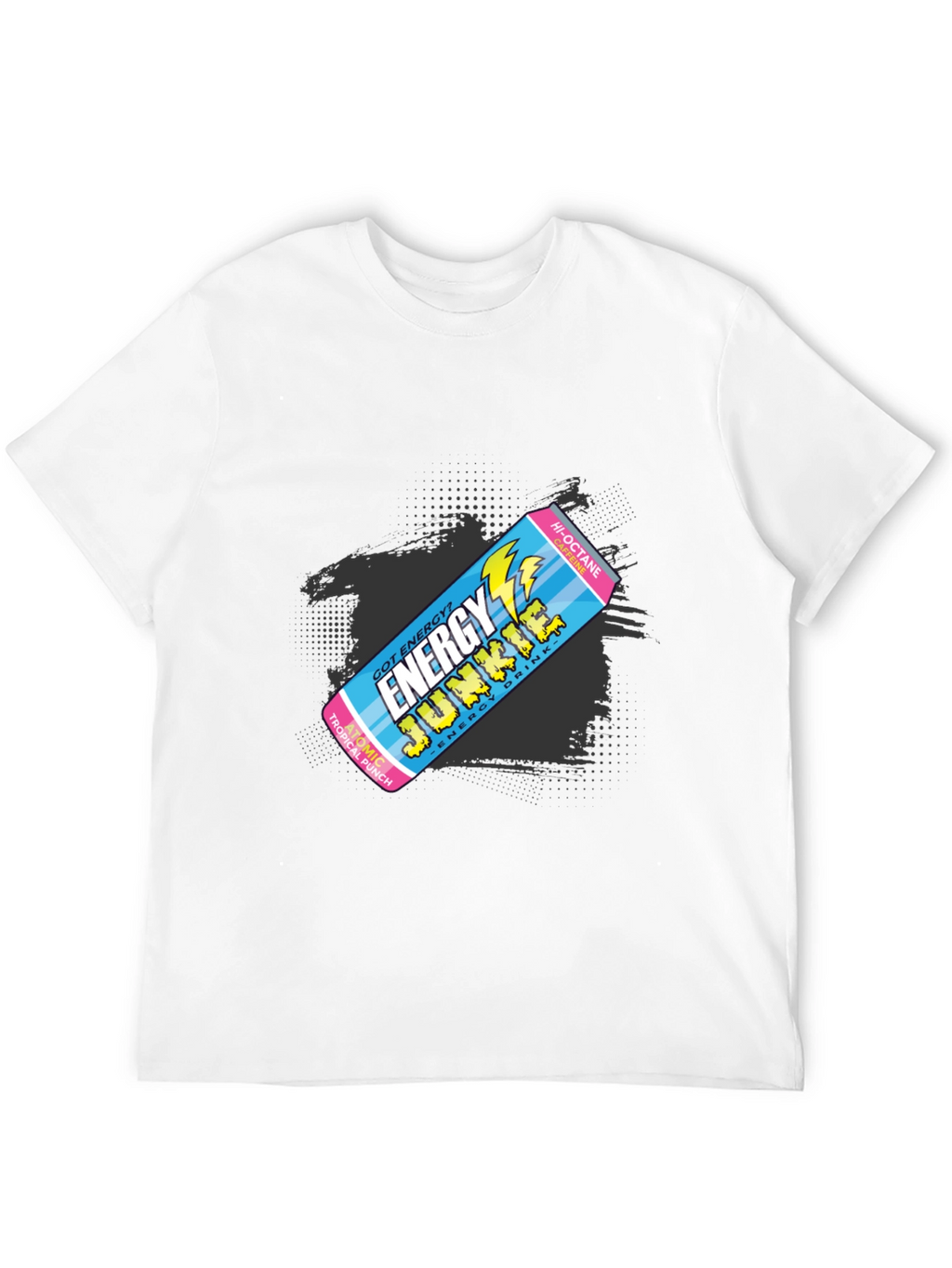 Energy Junkie Retro Graphic T-Shirt