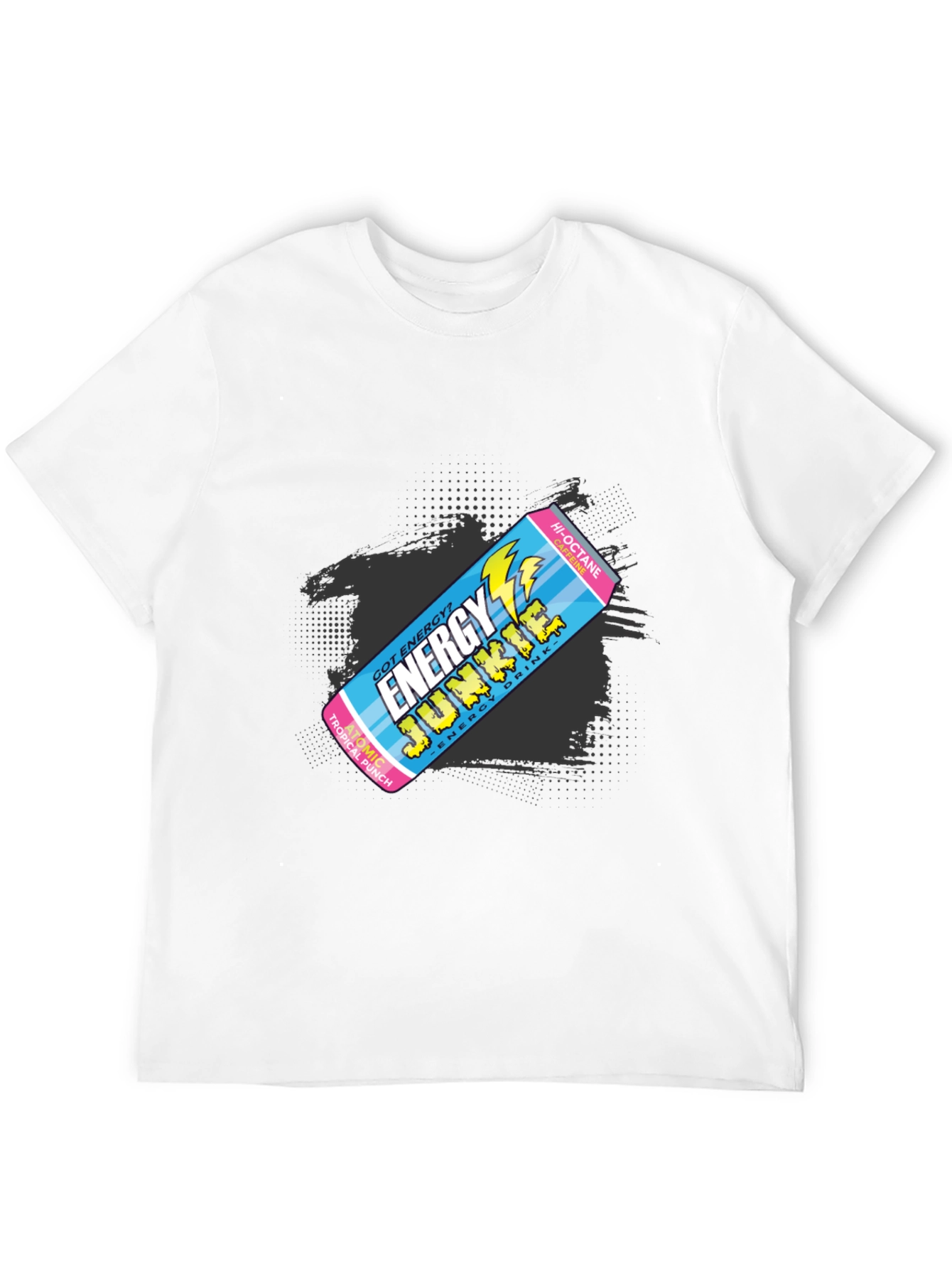 Energy Junkie Retro Graphic T-Shirt