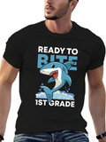 Ready to Bite 1st Grade Shark T-Shirt