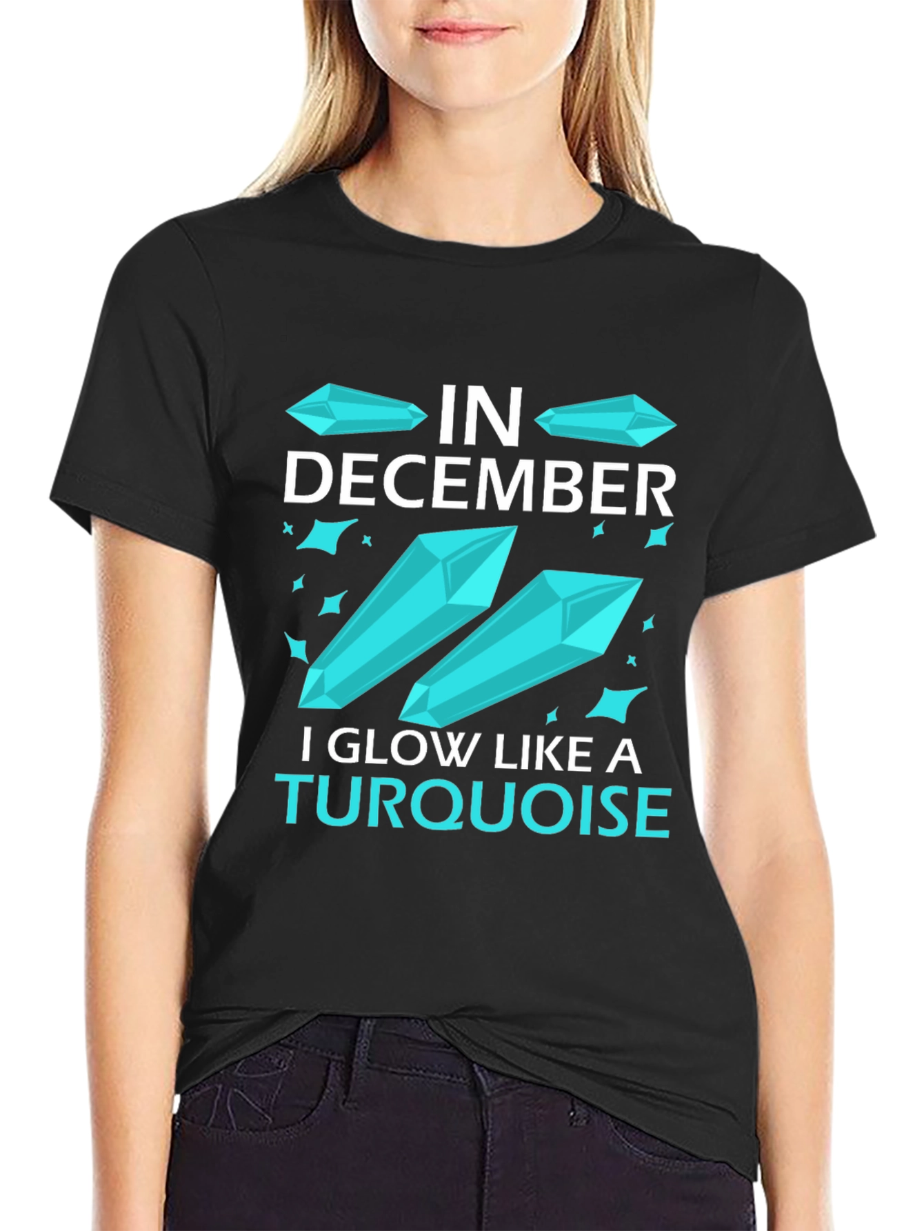 December Turquoise Gem T-Shirt