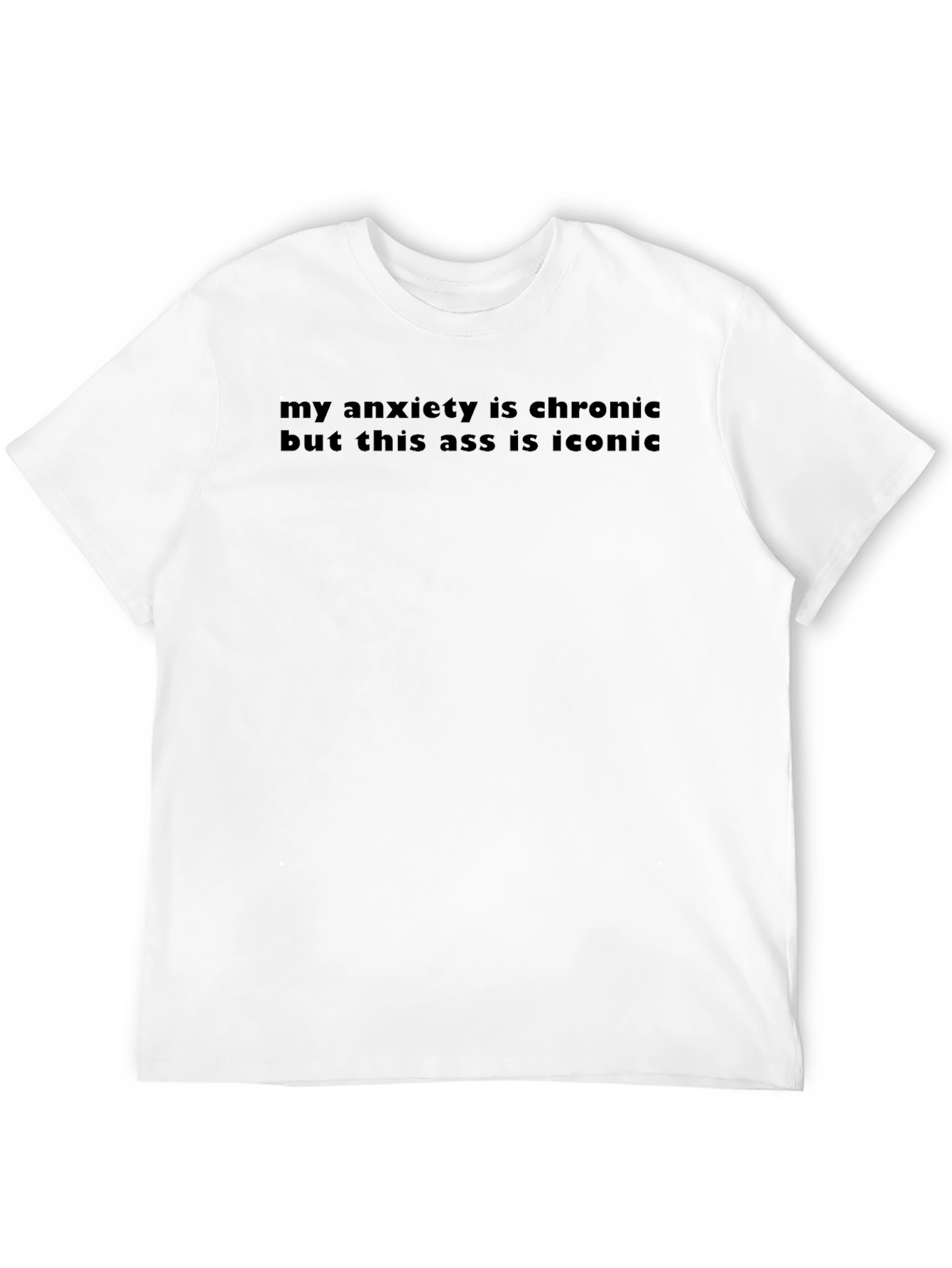 Anxiety Chronic Iconic T-Shirt