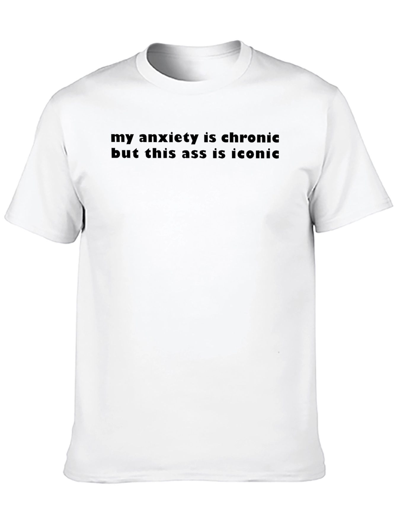 Anxiety Chronic Iconic T-Shirt