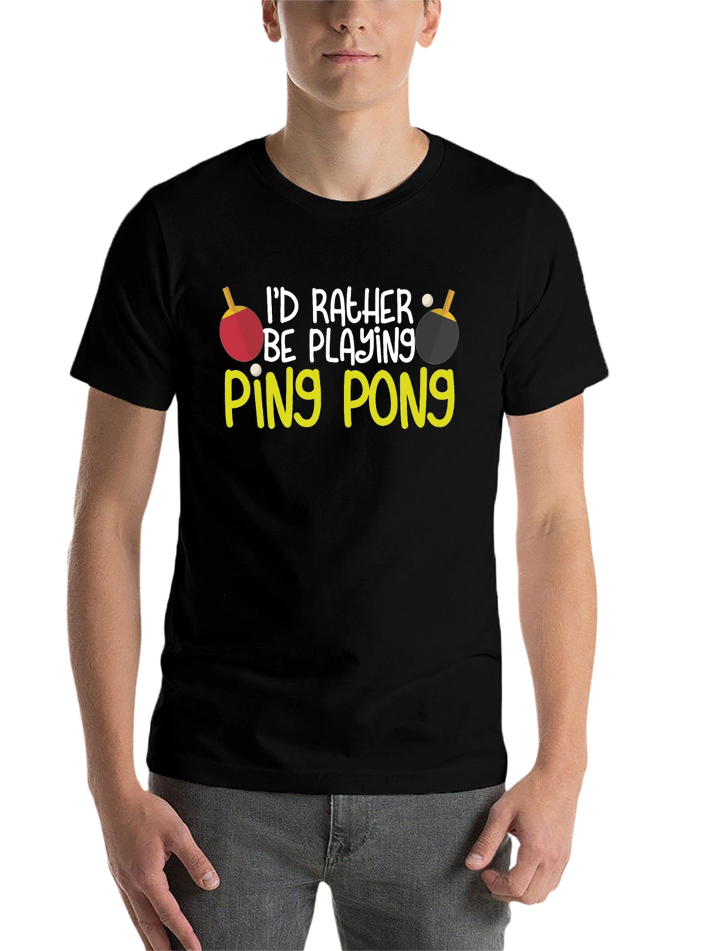 Id Rather Be Playing Ping Pong T-Shirt
