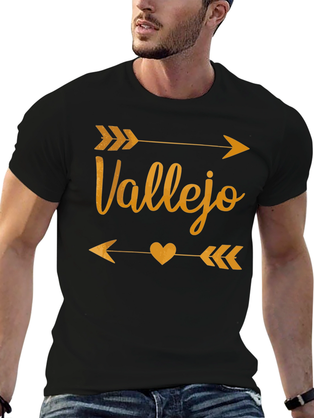 Vallejo Arrow Heart Graphic T-Shirt