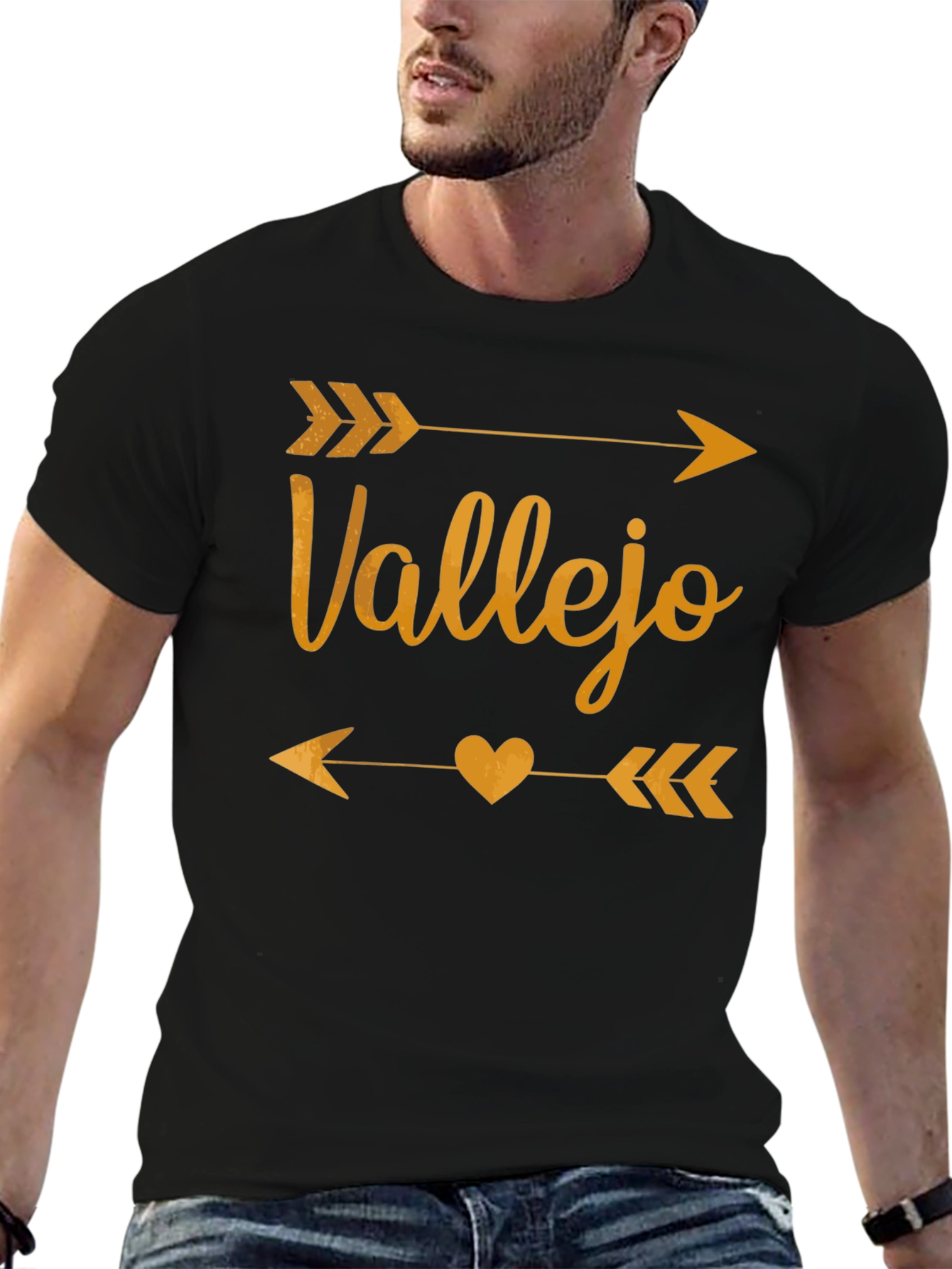 Vallejo Arrow Heart Graphic T-Shirt