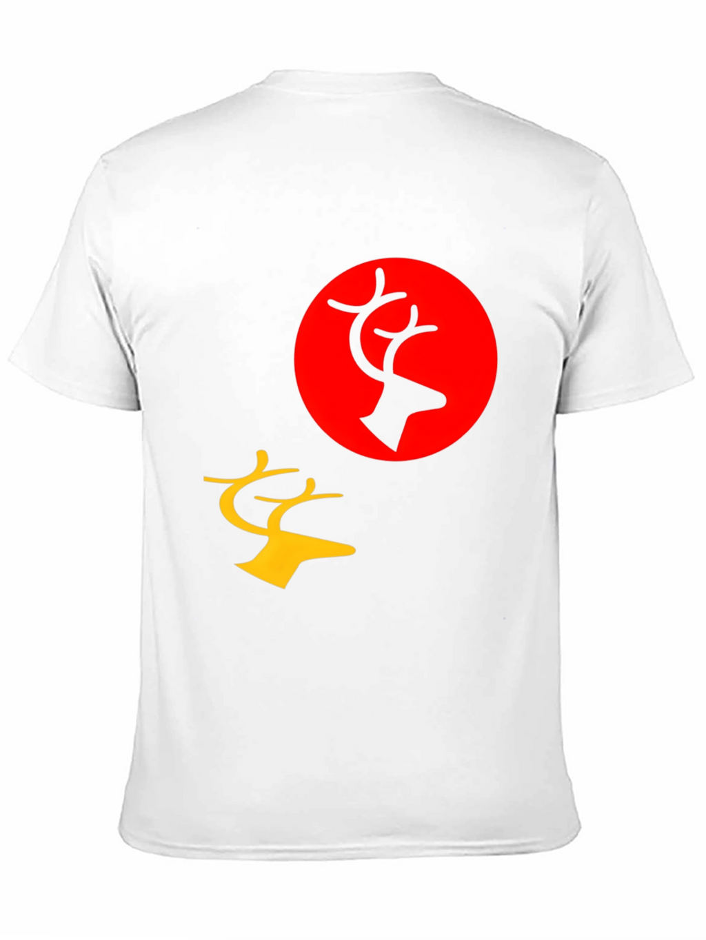 Black Deer Graphic Tee - Bold and Stylish