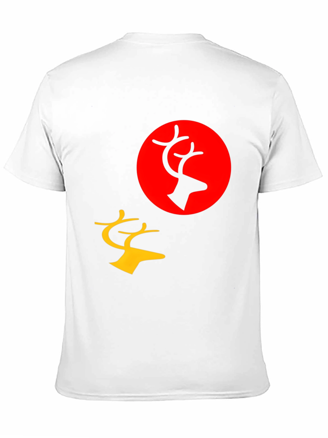 Black Deer Graphic Tee - Bold and Stylish