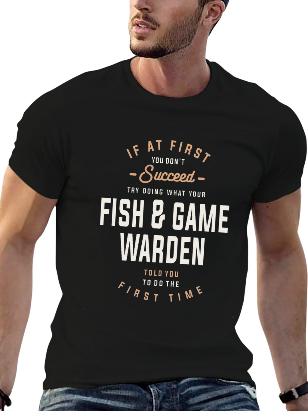 Fish & Game Warden Graphic Tee