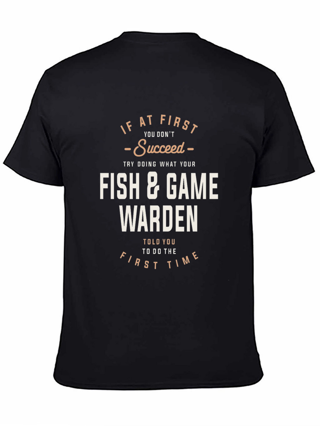 Fish & Game Warden Graphic Tee