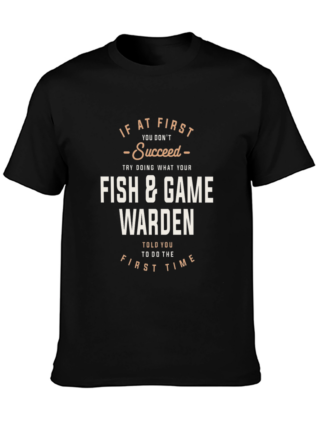 Fish & Game Warden Graphic Tee