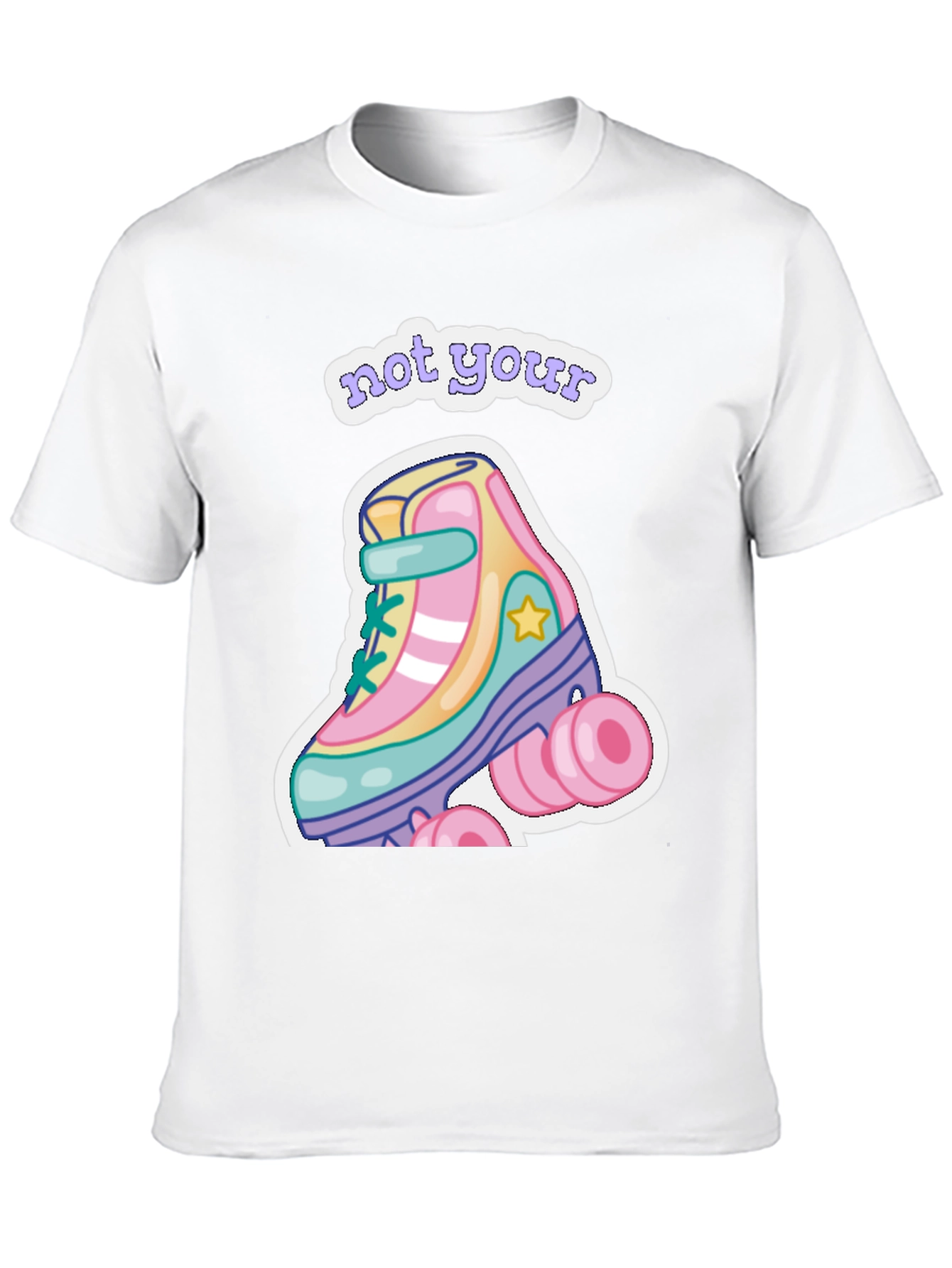 Retro Roller Skate T-Shirt - Not Your Skate!