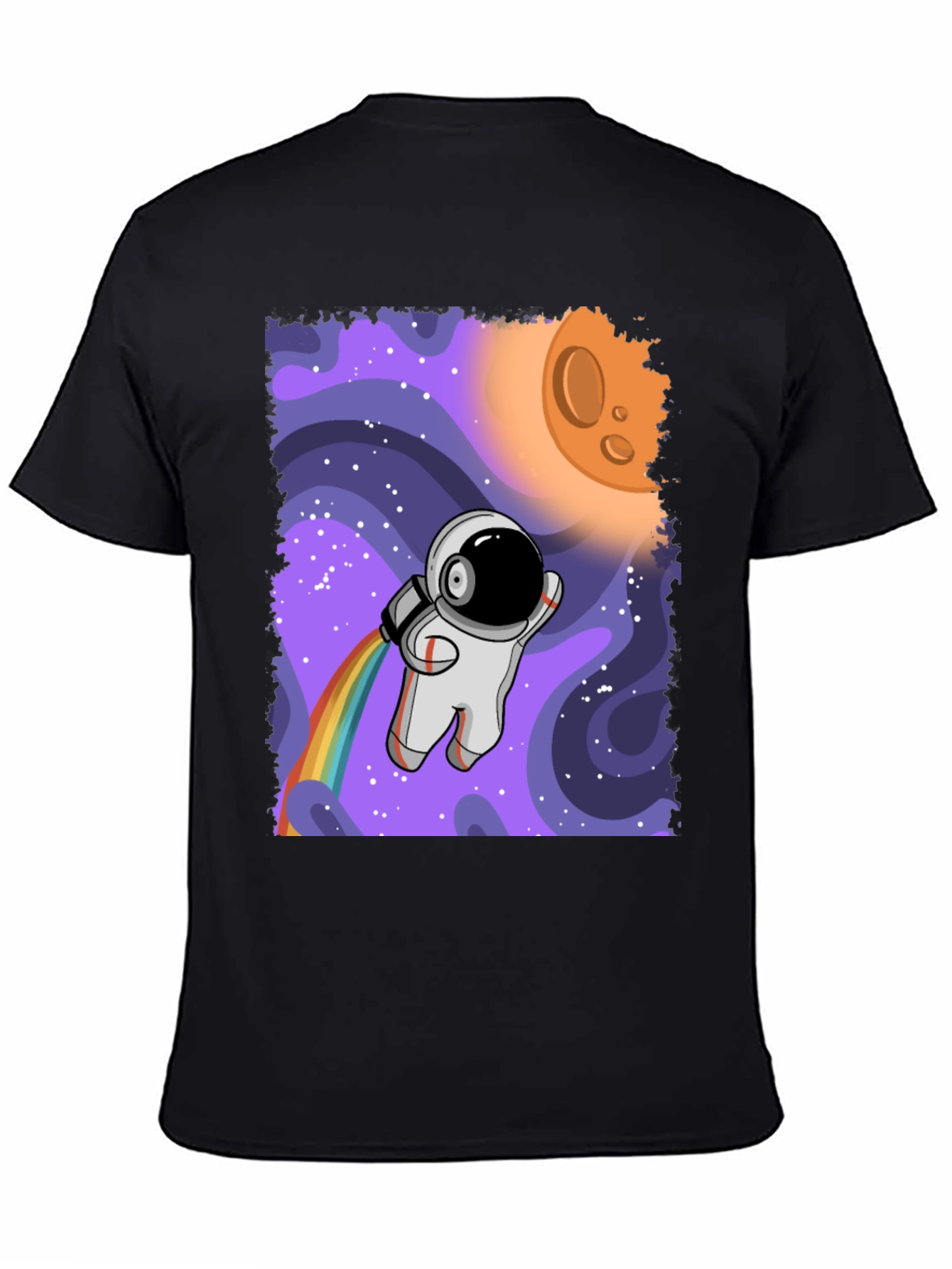 Astronaut Rainbow T-Shirt - Space Adventure