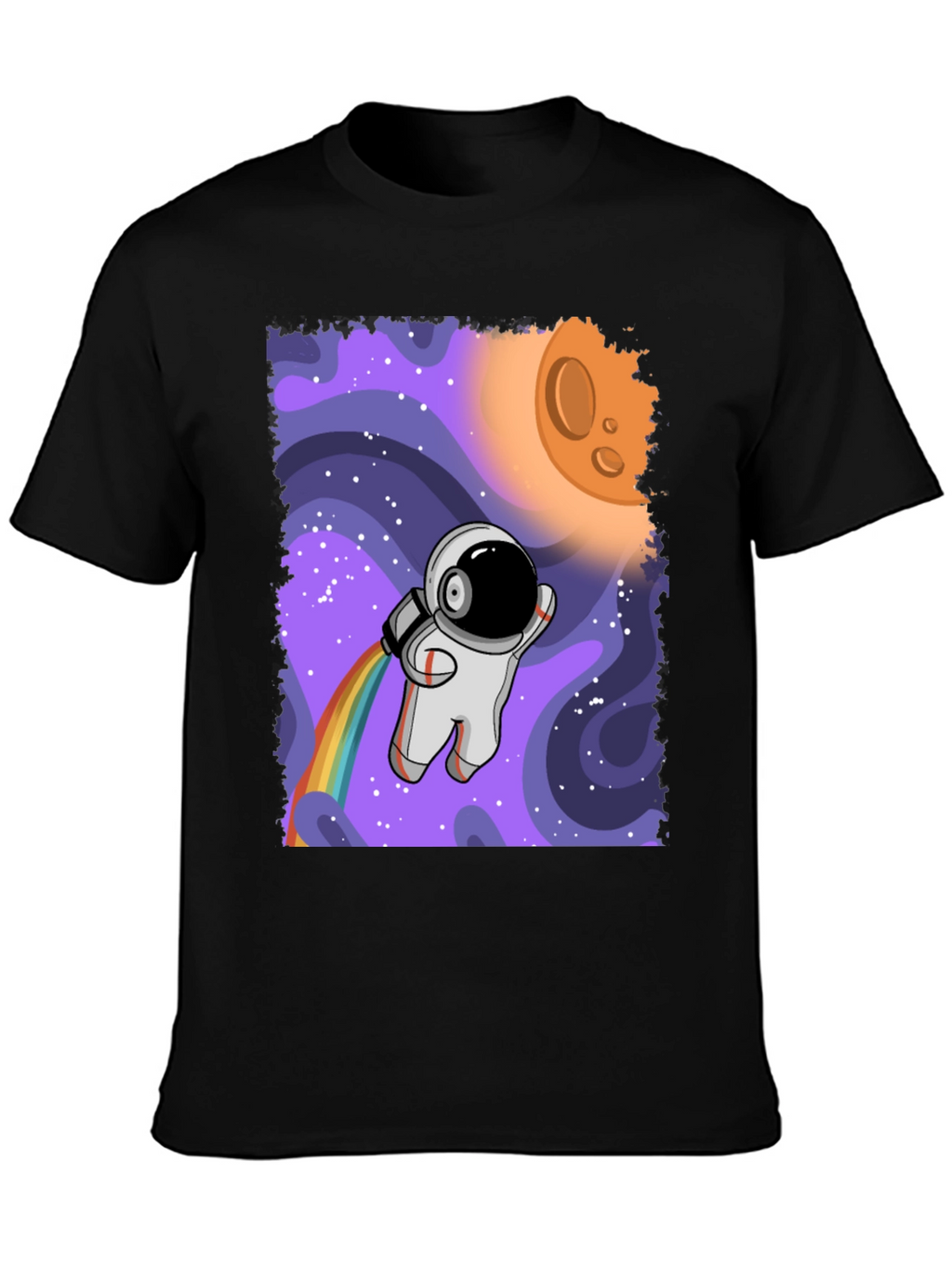 Astronaut Rainbow T-Shirt - Space Adventure