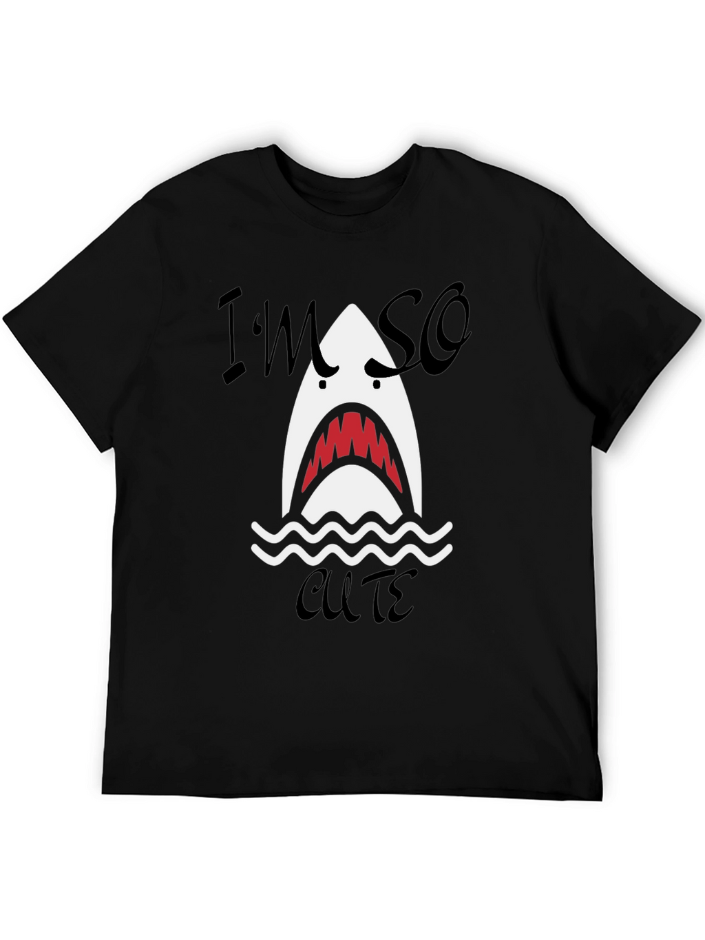 Im So Cute Shark Graphic Tee
