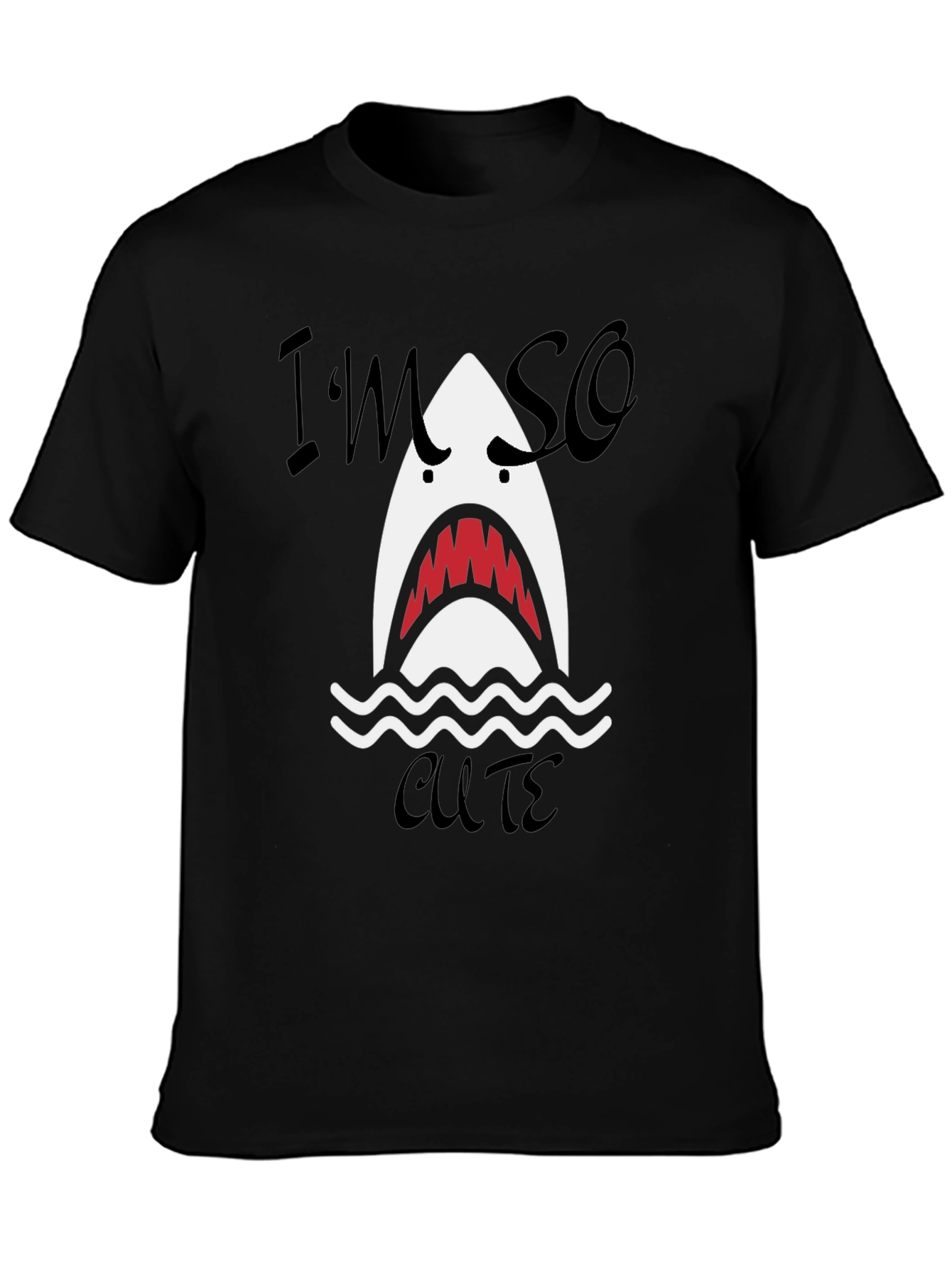 Im So Cute Shark Graphic Tee