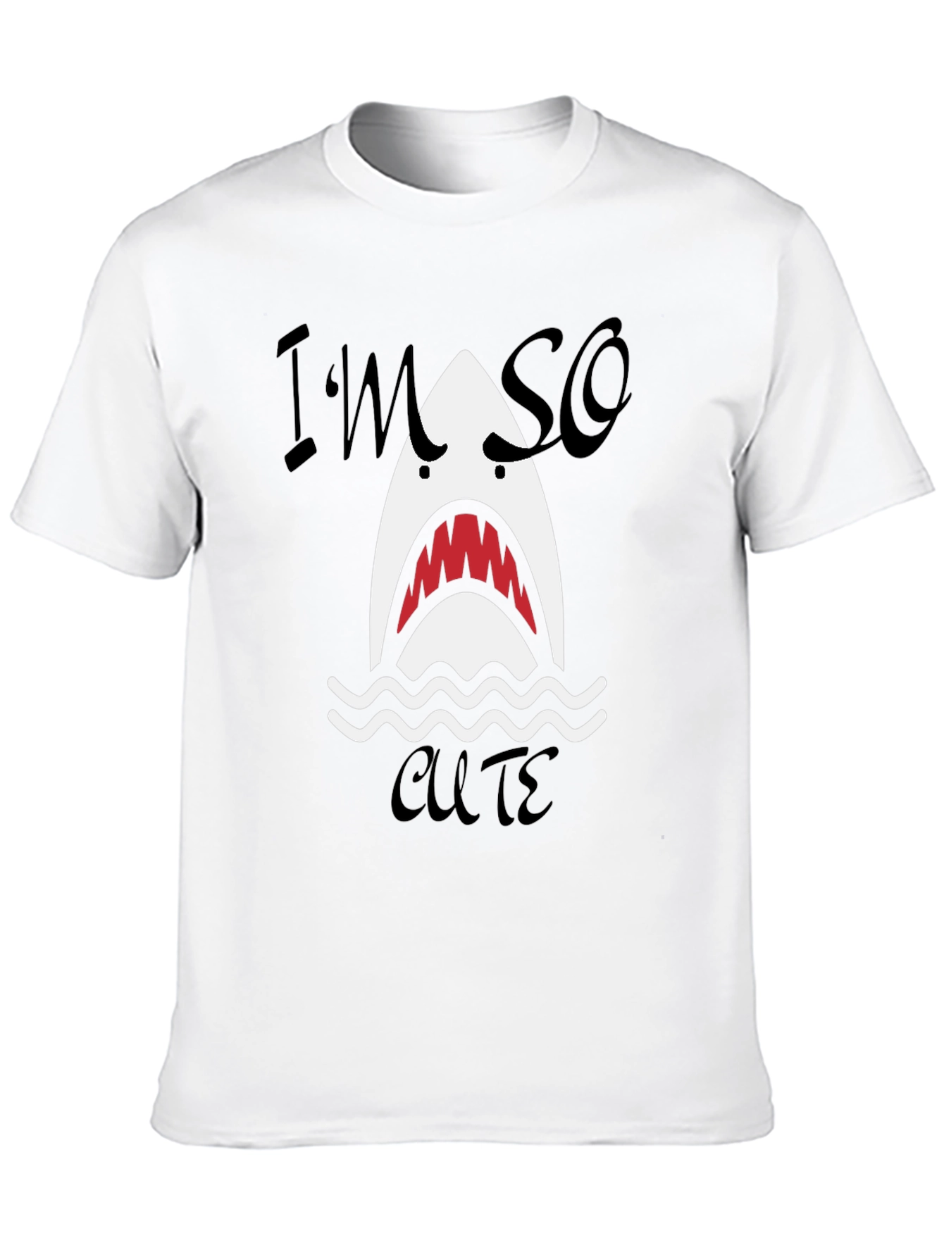 Im So Cute Shark Graphic Tee