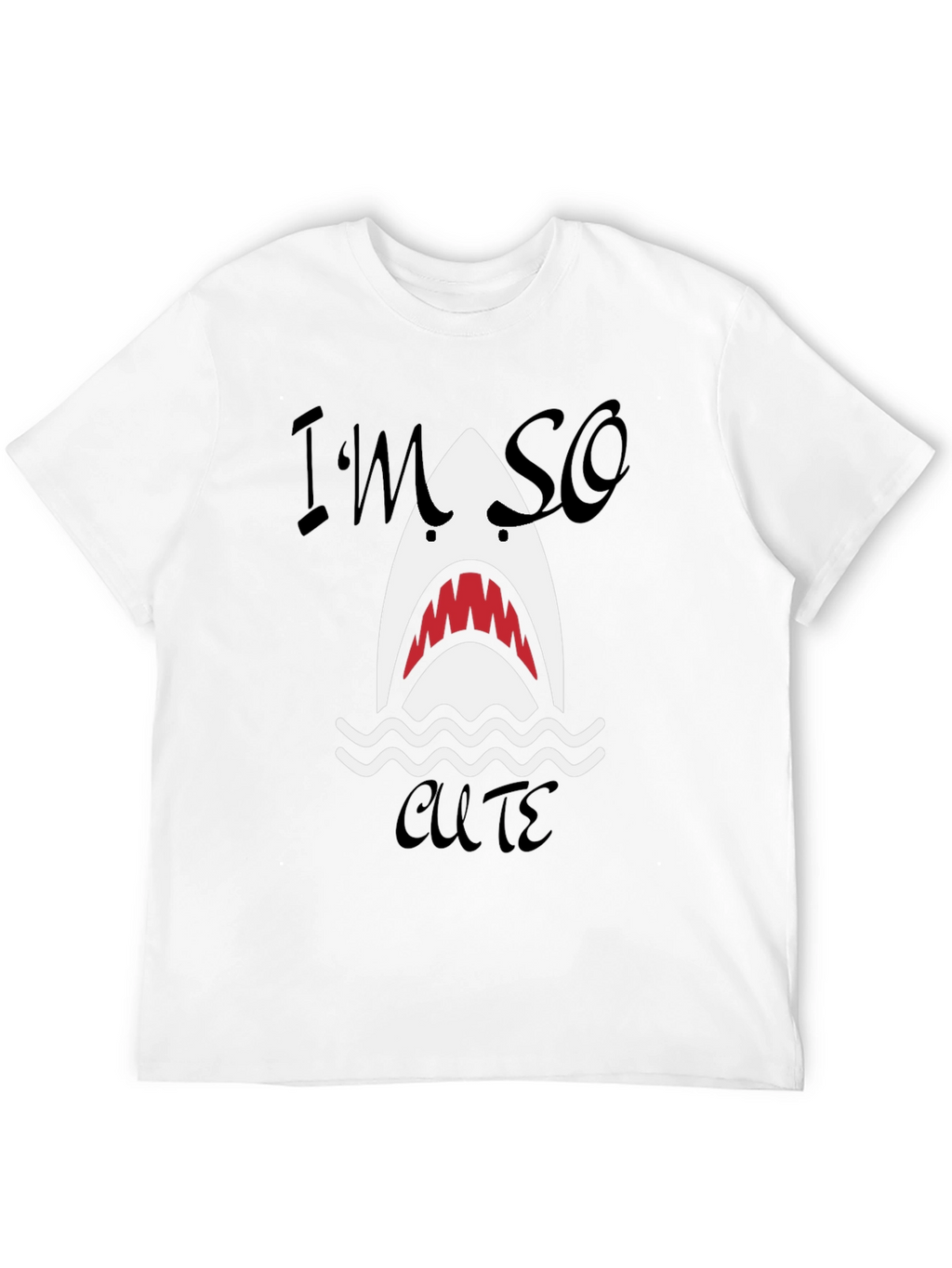 Im So Cute Shark Graphic Tee
