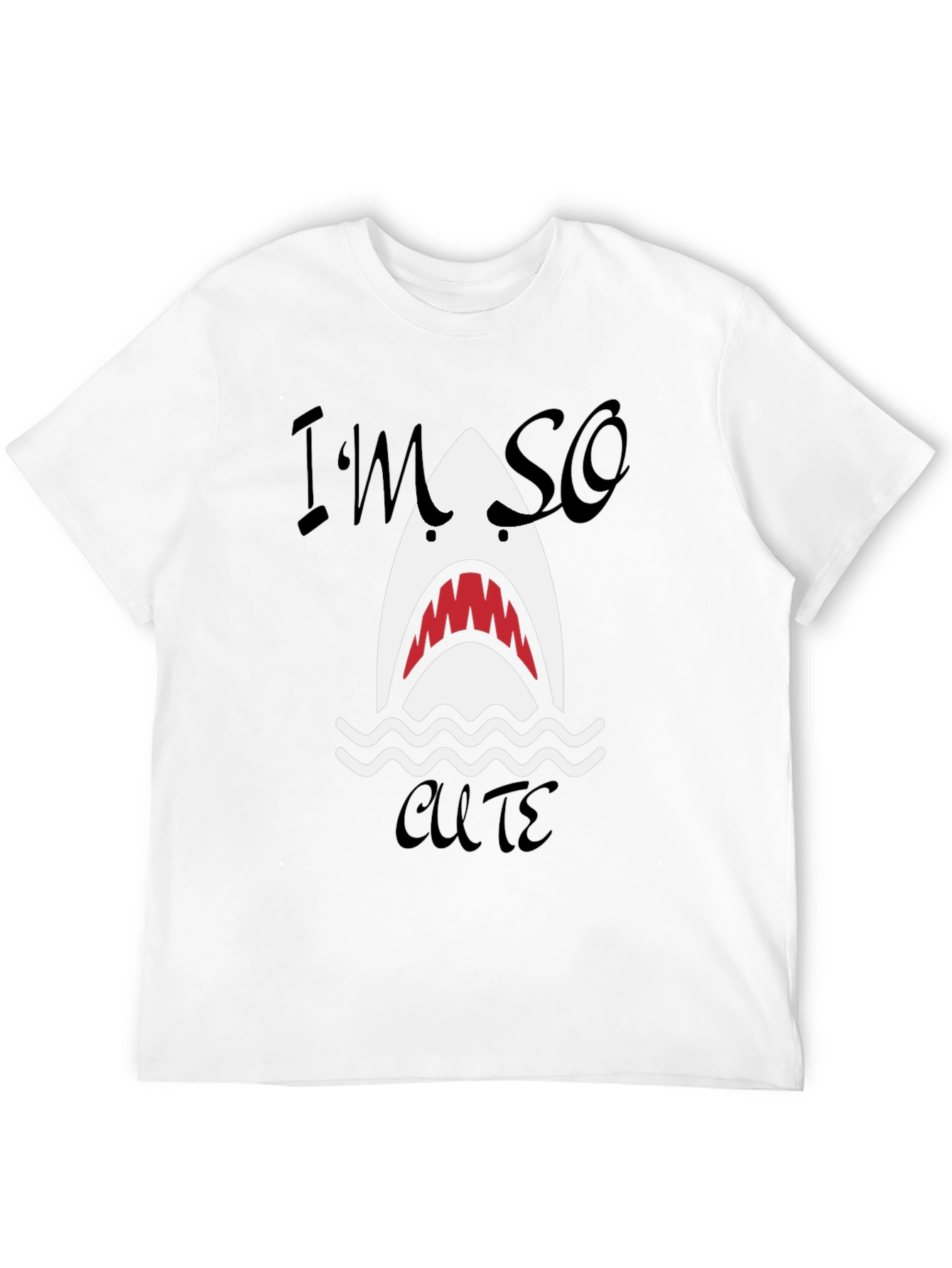 Im So Cute Shark Graphic Tee