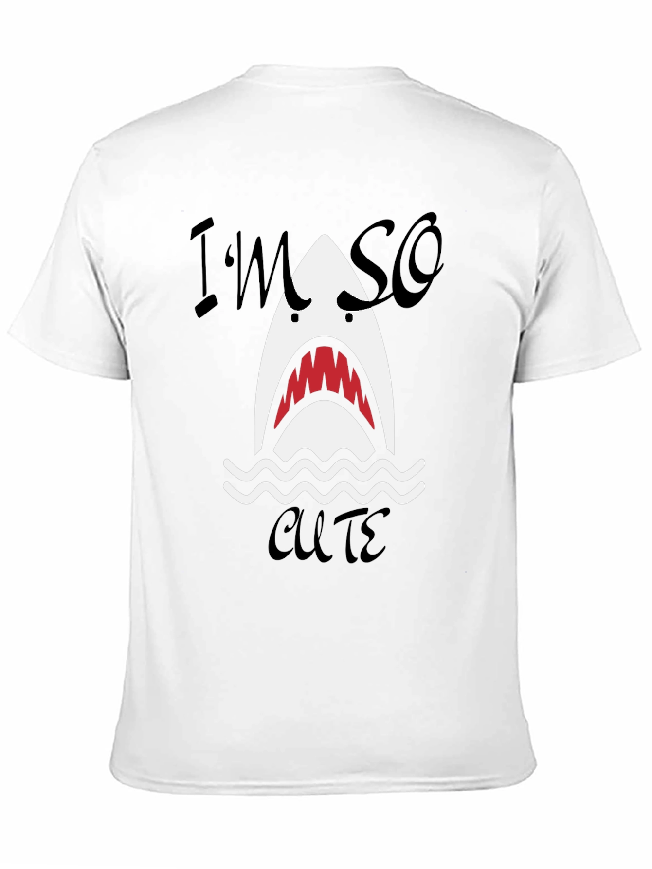 Im So Cute Shark Graphic Tee