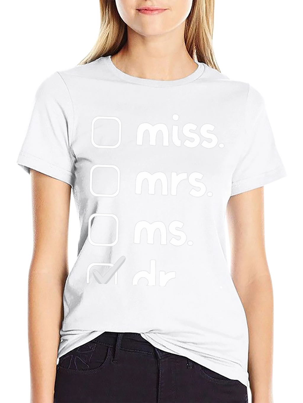 Doctor Title Checklist Funny T-Shirt