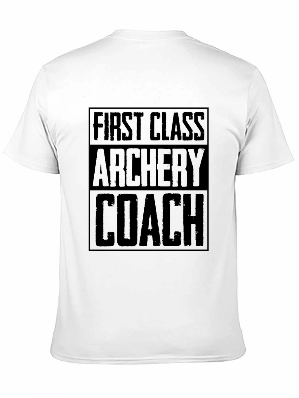 First Class Archery Coach Black T-Shirt