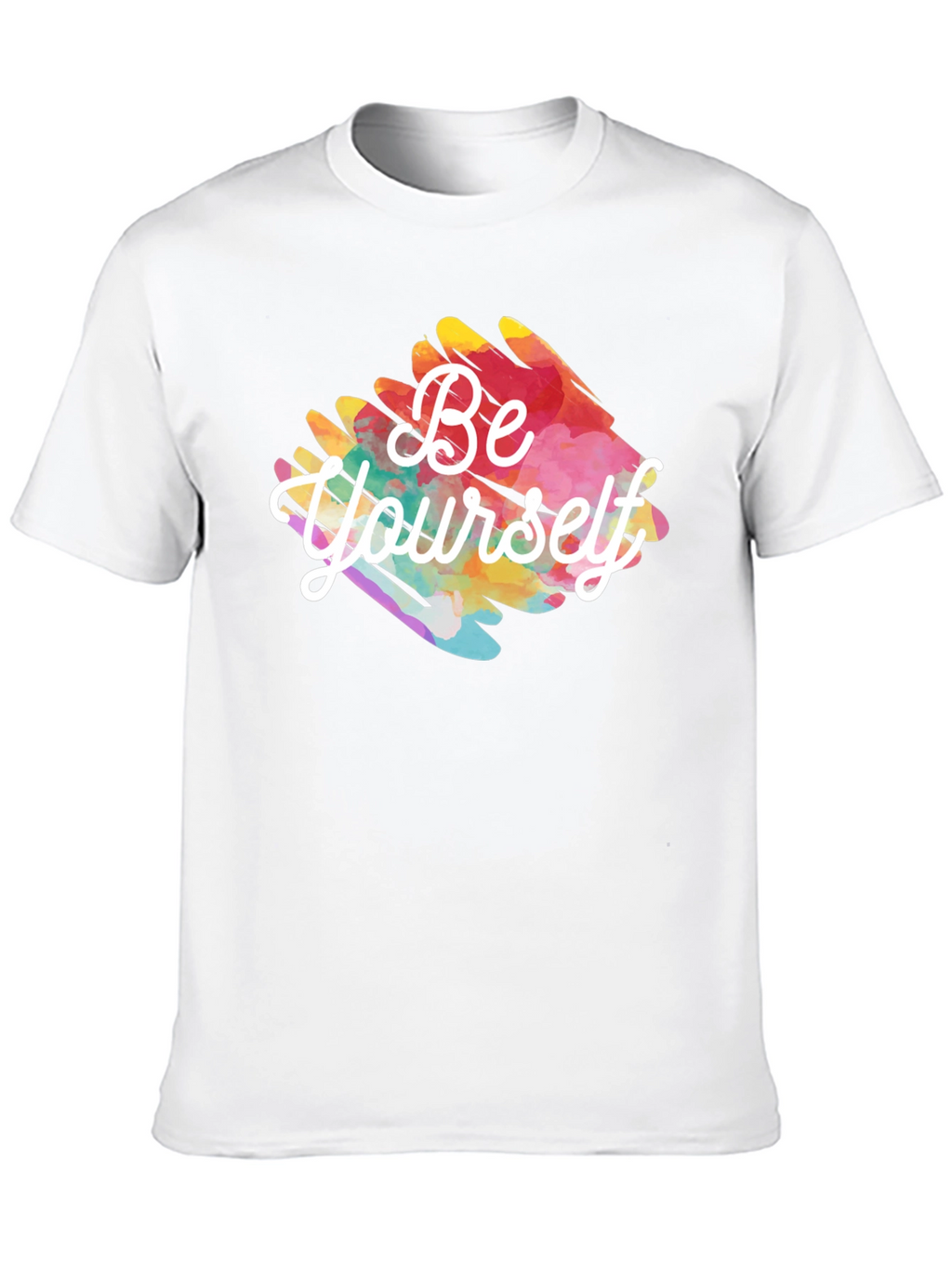 Be Yourself Black Graphic Tee