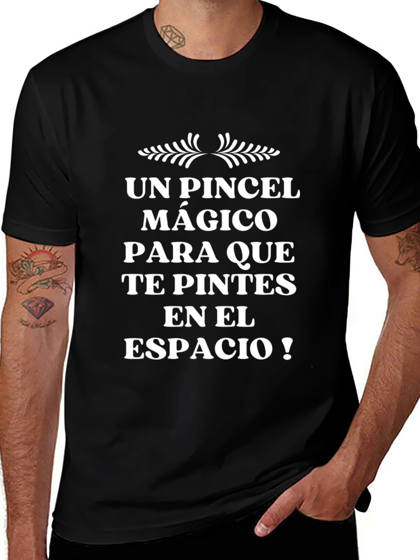 Un Pincel Magico T-Shirt - Space Painter