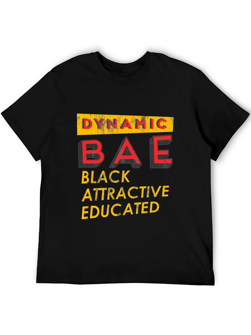 Dynamic BAE Graphic Tee - Black Attractive Educated