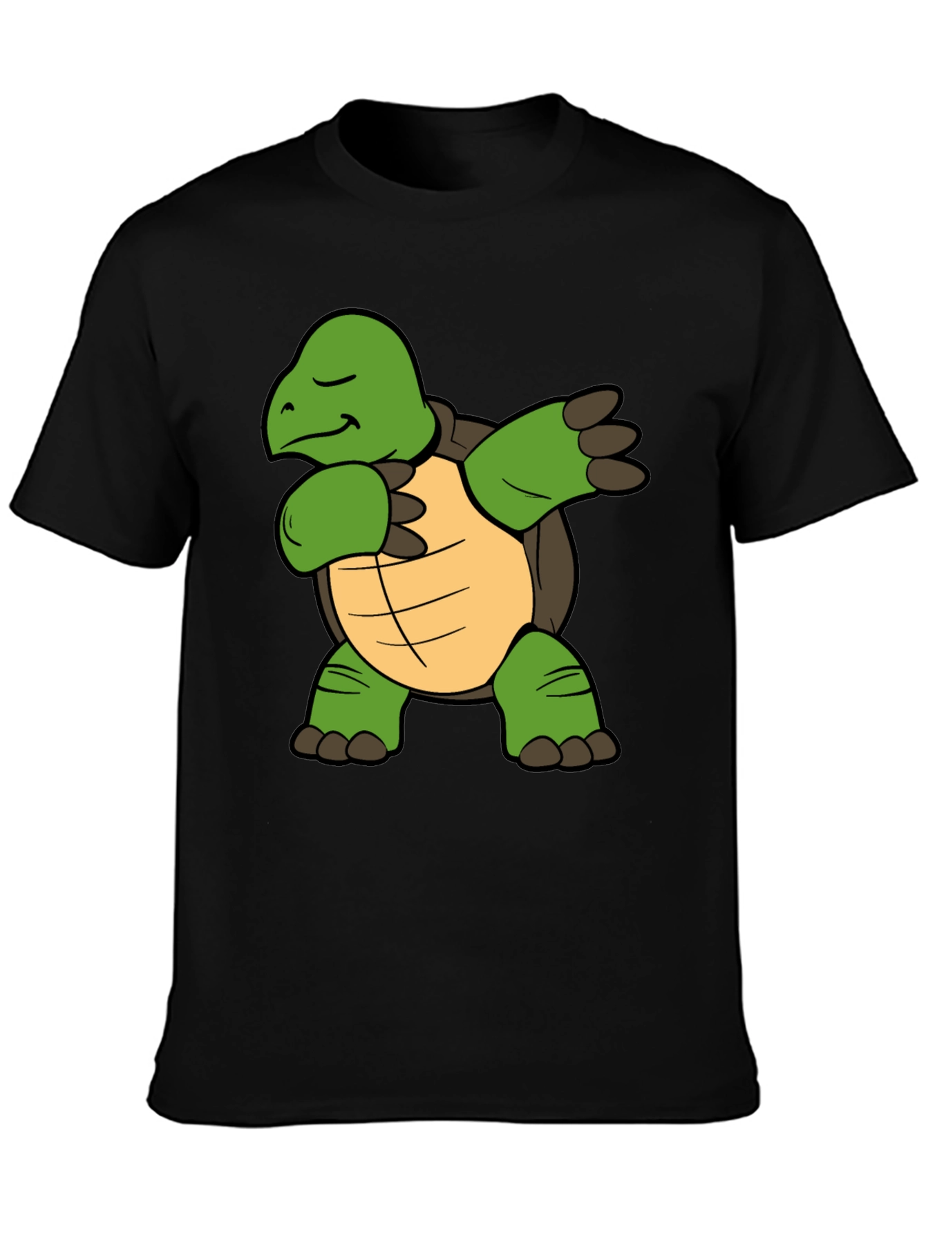 Dabbing Turtle T-Shirt - Funny Animal Graphic Tee