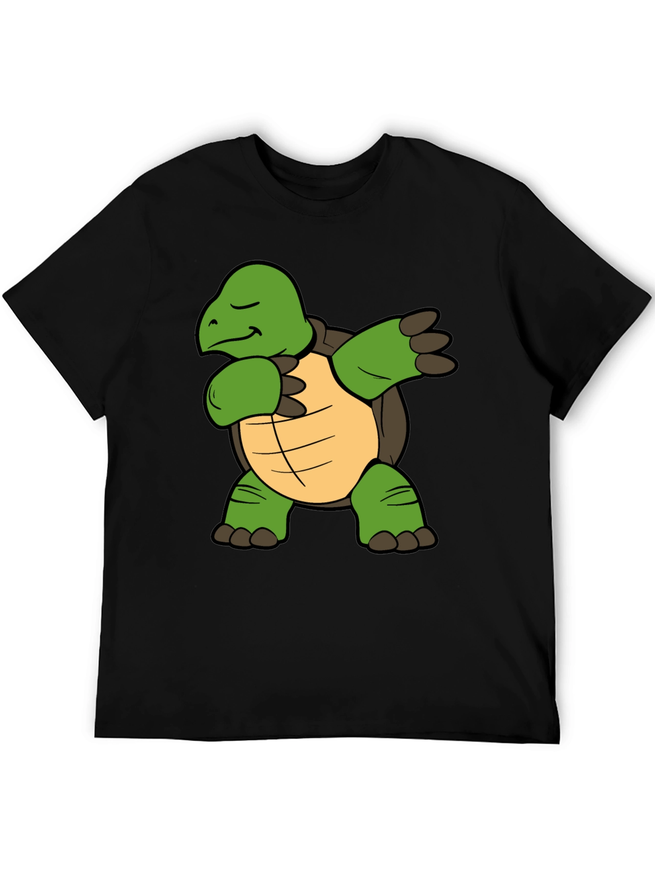 Dabbing Turtle T-Shirt - Funny Animal Graphic Tee