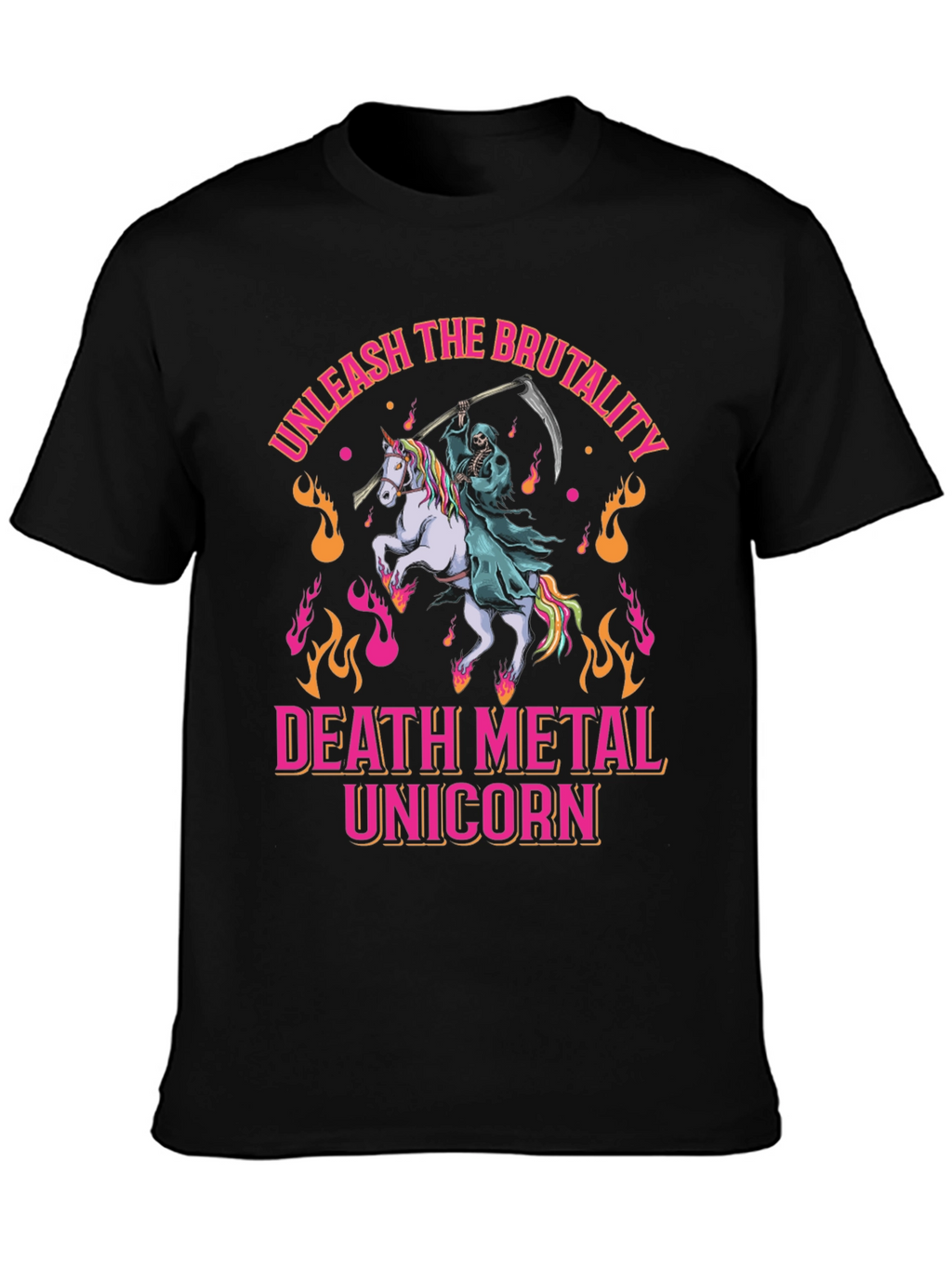 Death Metal Unicorn T-Shirt